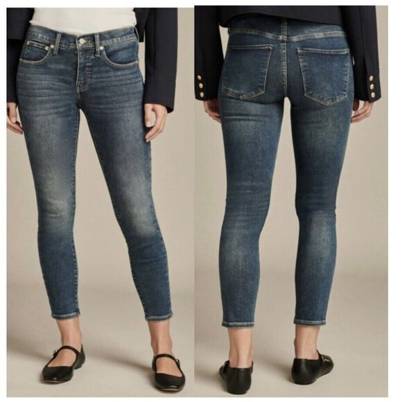 Lucky Brand Skinny Jeans Women's 10 / 30 Blue AVA Mid Rise Stretch - Picture 15 of 15